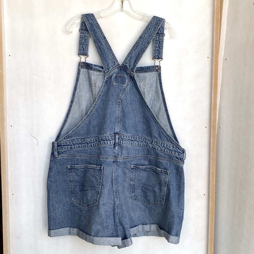 American Eagle Denim Shortalls - Picture 2 of 5